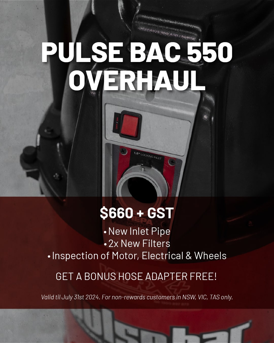 pulse bac  july deal