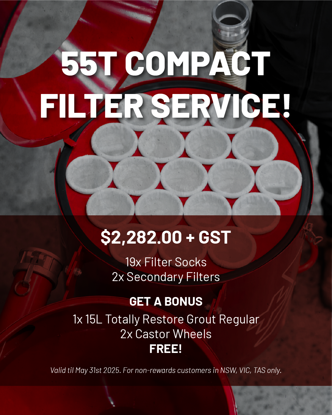 55T Compact Filter Service Deal